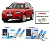 Kit 4 Lampadas Super Brancas para Farol Alto/Baixo/Milha Modelo H4 H3 Volkswagen Parati G4