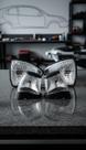 Kit 4 Lanternas Dianteiras e Teto Cristal Automotivo