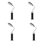 Kit 4 Lanternas Luminária Led C/ Imã Pescoço Flexível Lisfer