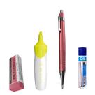 Kit 4 Lapiseira BOHO VM 0.7mm +Borracha +Grafite + Vista Am