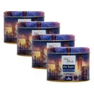 Kit 4 Lata de Chás do Mundo Inglês 50g Chamel