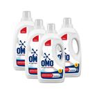 Kit 4 Lava-Roupas Líquido Omo Lavagem Perfeita 3l