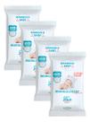 Kit 4 Lenços Umedecidos Marigold Pocket Com 20 Un