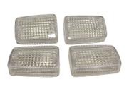 Kit 4 Lente Pisca Cg Ml Today Titan 125 1983 A 1999 Cristal