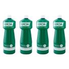 Kit 4 Limpa Pedras Piscina Calçada Eficaz 1 L Rende +