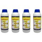 Kit 4 Limpador Limpa Prata Bronze Cobre Latão Allchem 1L Kit 4 Limpador Limpa Prata Bronze Cobre Latão Allchem 1L