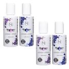 Kit 4 Líquido Acrílico Majestic Nails 2 Velocidades 60ml
