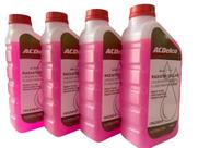 kit 4 Litros Aditivos Radiador Pronto Para Uso Acdelco 19525818