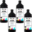 kit 4 litros tinta universal compativel Hp litro todos modelos