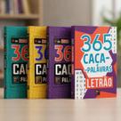 Kit 4 Livros 365 Caça Palavras Bíblico, Letrão e Passatempos Brochura Kit 4 Livros 365 Caça Palavras Bíblico, Letrão e Passatempos Brochura