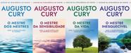 Kit 4 Livros De Cristo Augusto Cury O Mestre Dos Mestres