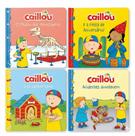 Kit 4 Livros Infantis: Aventuras e Descobertas do Caillou