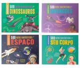 Kit 4 Livros Série Microfatos sobre Dinossauros, Espaço + 2