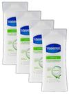 kit 4 Loção Desodorante Vasenol Hidratante Camomila 200ML