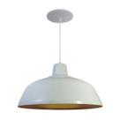 Kit 4 Luminária Pendente Retro 34cm Interior Cobre Fiação 110/220v