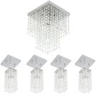 Kit 4 Lustre Clearcrillic Quad. + 1 Marrycrilic Cristal Acr