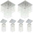 Kit 4 Lustre Clearcrillic Quad. + 2 Marrycrilic Cristal Acr
