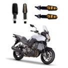 KIT 4 Luz Seta Esportiva Pisca de Led Modelo P29 Para Moto VERSYS 1000cc Ano 2016 2017 2018 2019 2020 2021