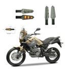 KIT 4 Luz Seta Esportiva Pisca Led de Carbono Modelo P03 para Moto XTZ 250 TENERE 2016 2017 2018201920202021