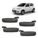 Kit 4 Maçaneta Externa Puxador Novo Uno 2010 2012 2013 2014