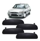 Kit 4 Maçaneta Porta Dianteira E Traseira Escort Zetec 97/02