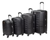 Kit 4 Malas De Viagem Rodinhas 360º Fibra Rigida G/m/p/pp Chx