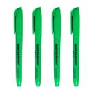 Kit 4 Marca Texto Verde Neon Masterprint Secagem Rápida Ponta Chanfrada Kit 4 Marca Texto Verde Neon Masterprint Secagem Rápida Ponta Chanfrada