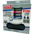 Kit 4 Marcadores Quadro Branco + Apagador + 2 Refil Tinta