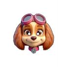 Kit 4 Máscaras Realista Infantil Patrulha Canina Envio Já !