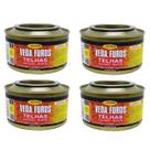 Kit 4 Massa Veda Furos Trincas Fissuras Telhas 330g Allchem
