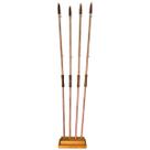 Kit 4 Mastro Parafuso + 4 Ponteira Madeira + 4 Encaixe + 1 base Madeira