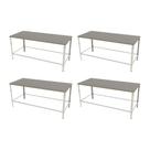 KIT - 4 Mesa Panificadora Desmontável 800x870x1900 MBR-018 - Braesi