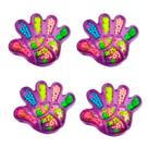 Kit 4 Miçanga Infantil Pulseiras DIY Colorida Criatividade 92 Peças Brinquedo Educativo lembrancinha