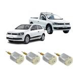 Kit 4 Micro Motor Mabuchi Fechadura Elétrica Gol Voyage Saveiro G5