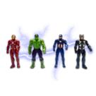 Kit 4 Mini Bonecos Figura De Açao Marvel Hasbro