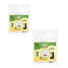 Kit 4 Mini Coador Refil De Pano Para Café Expresso Keita
