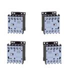 Kit 4 Mini Contatores Auxiliares Weg CWCA0-40 10A 24VCA Mais Potência e Flexibilidade!