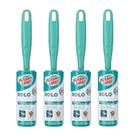 Kit 4 Mini Rolo Adesivo 30 Folhas Flash Limp Adesivo Tira Pelos Sujeiras Cabelos Fiapos Pó Bolinhas Roupas Toalha Tapete Sofá Estofado Discreto Kit 4 Mini Rolo Adesivo 30 Folhas Flash Limp Adesivo Tira Pelos Sujeiras Cabelos Fiapos Pó Bolinhas Roupas Toalha Tapete Sofá Estofado Discreto