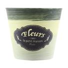Kit 4 Mini Vasos De Planta Cachepot Estampados Decorados 11cm
