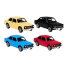 Kit 4 Miniaturas Chevrolet Chevette 1:64 1975 Pneus Borracha Kit 4 Miniaturas Chevrolet Chevette 1:64 1975 Pneus Borracha