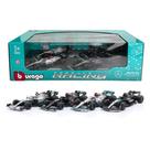 Kit 4 Miniaturas Fórmula 1 Mercedes AMG 2019-2024 W10 W12 W13 W15 - Hamilton F1 - Bburago - 1:43 Kit 4 Miniaturas Fórmula 1 Mercedes AMG 2019-2024 W10 W12 W13 W15 - Hamilton F1 - Bburago - 1:43