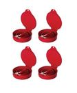 kit 4 Modelador Hambúrguer Plasútil Forma Hambúrguer Manual