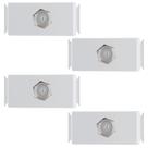 Kit 4 Modulo Antena Tv Cabo Coaxial Tramontina Aria