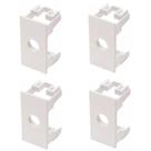 Kit 4 Modulo Saída De Fio Chuveiro Antena 10mm Habitat 2661