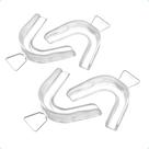 Kit 4 Moldeiras Clareamento Dental Termomoldável Silicone