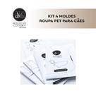 Kit 4 moldes roupa pet para cães - Marlene Mukai Kit 4 moldes roupa pet para cães - Marlene Mukai