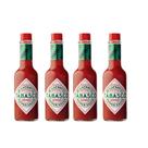 Kit 4 Molhos Pimenta Tabasco Original 60 Ml Chili