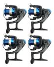 Kit 4 Molinete Pesca Vara 10 Rolamentos Manivela Lado Direito Esquerdo Carretel Grafite Drag Haojia Gm 3000 Kit 4 Molinete Pesca Vara 10 Rolamentos Manivela Lado Direito Esquerdo Carretel Grafite Drag Haojia Gm 3000
