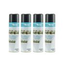 Kit 4 Molykote Molysil Moto Sapphire Spray 300Ml DuPont Lubrificante Silicone Alta Performance Proteção Antiaderente Para Moto E Peças