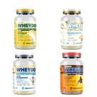 Kit 4 monodoses WHEYDOP X - Beijinho cremoso Leite condensado Chocolate maltado Leite em pó